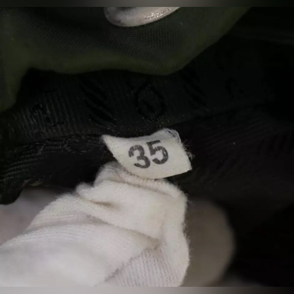 PRADA Backpack Nylon Khaki Auth 65011 - Picture 9 of 17